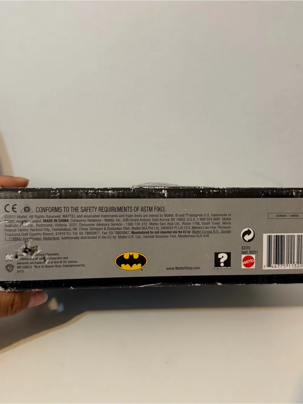 DC Comics The Dark Knight Rises QuickTek Gunship Hoverjet